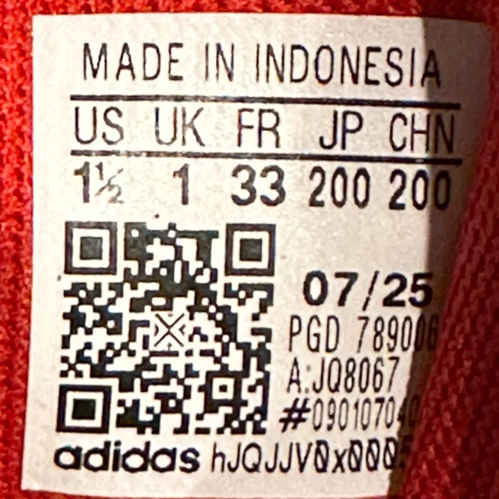 Adidas Grand Court + Mickey Mouse Kids Sneakers 12K 1.5Y White Red Youth GS NEW